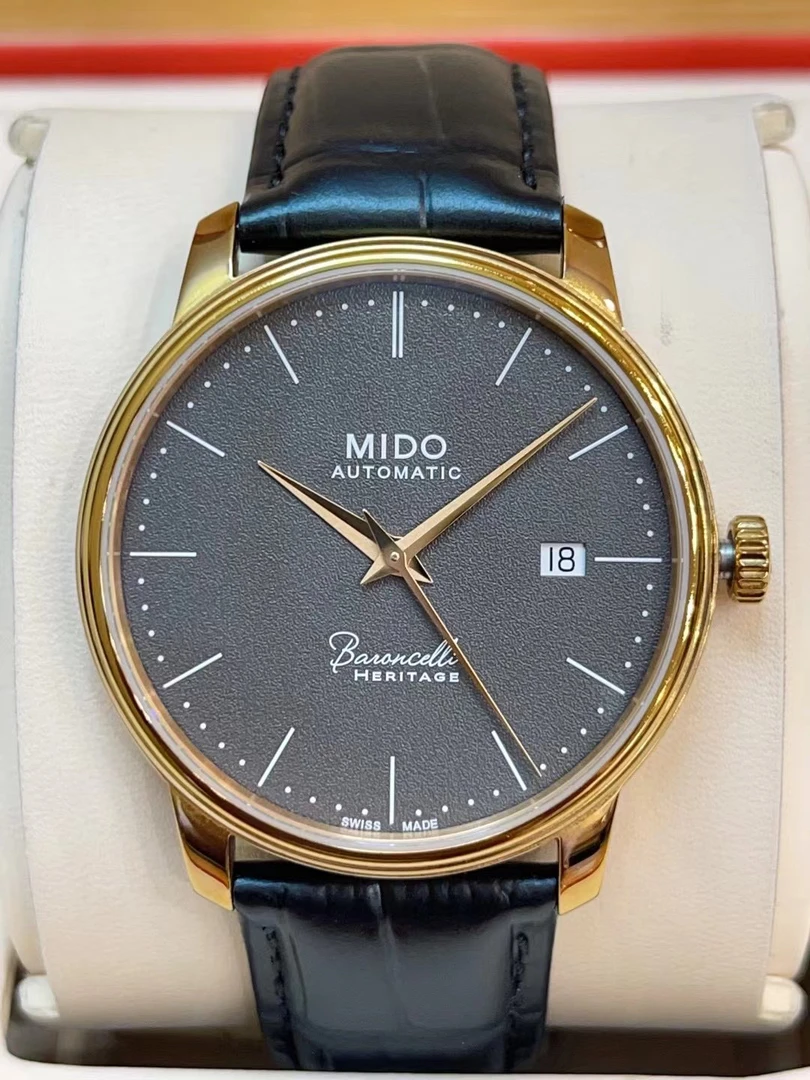 95新 Mido/美度 贝伦赛丽/表径39/男士机械/全套/工价9200