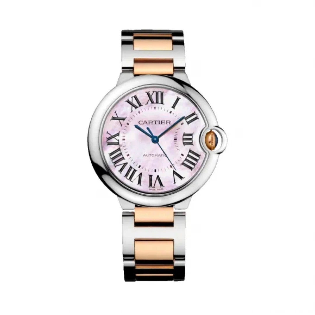 99新 Cartier/卡地亚 24年蓝气球中性机械腕表36.6表径全套692003