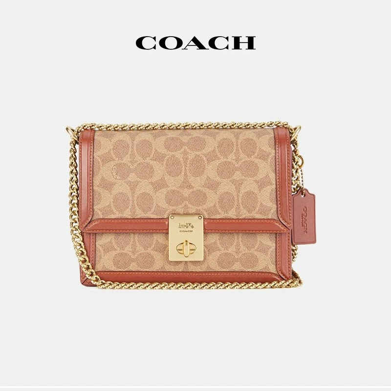 【沈涛专享】COACH/蔻驰 经典标志HUTTON单肩包