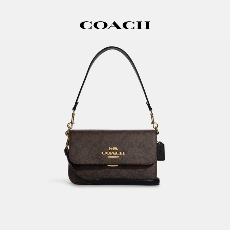COACH/蔻驰 女士都市简约时尚百搭经典标志BRYNN单肩包
