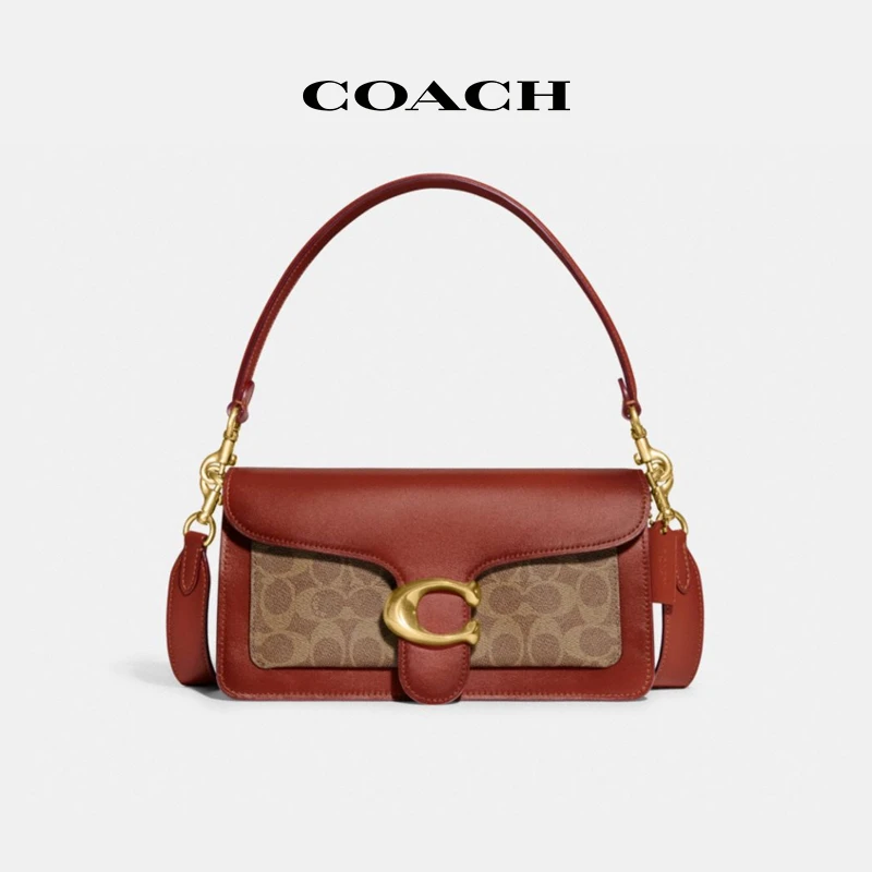 【小小莎专属】COACH/蔻驰 经典帆布TABBY 26号单肩包