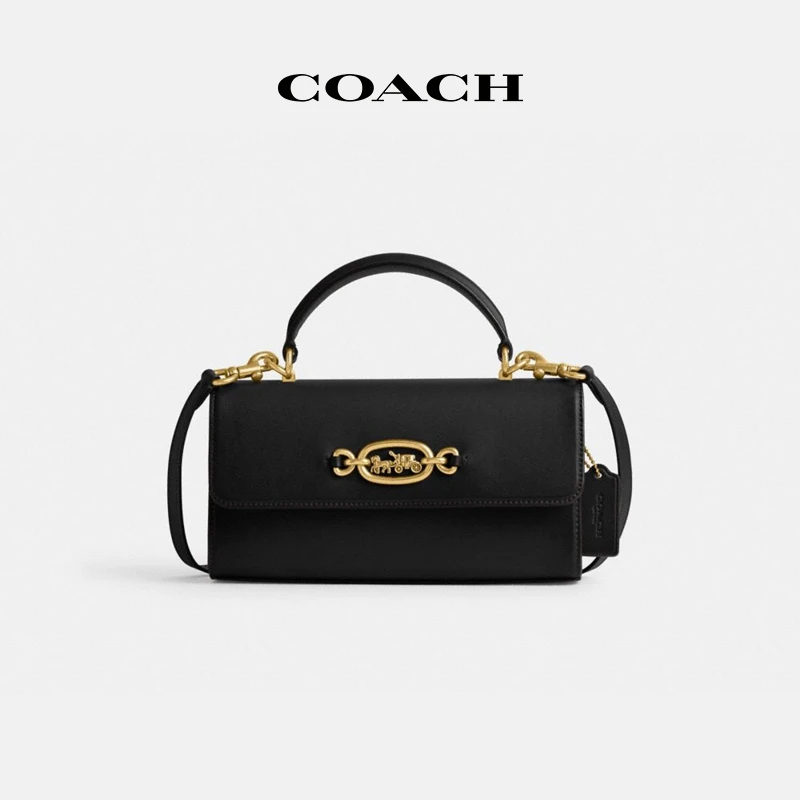 COACH/蔻驰 女士轻奢时尚百搭都市潮流HARLOW顶部手柄手袋手提包