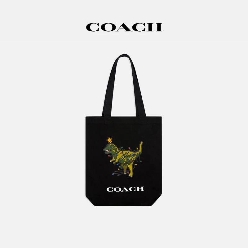 COACH/蔻驰 黑色Rexy帆布袋
