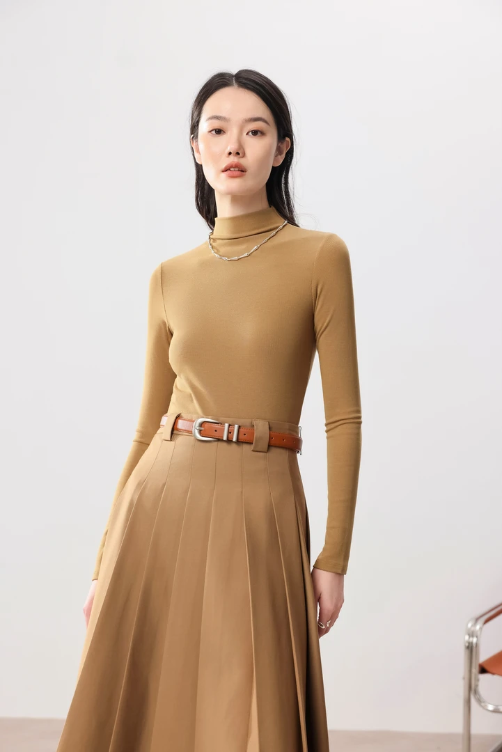 【W•Z】人手必备简约显瘦桑蚕丝打底