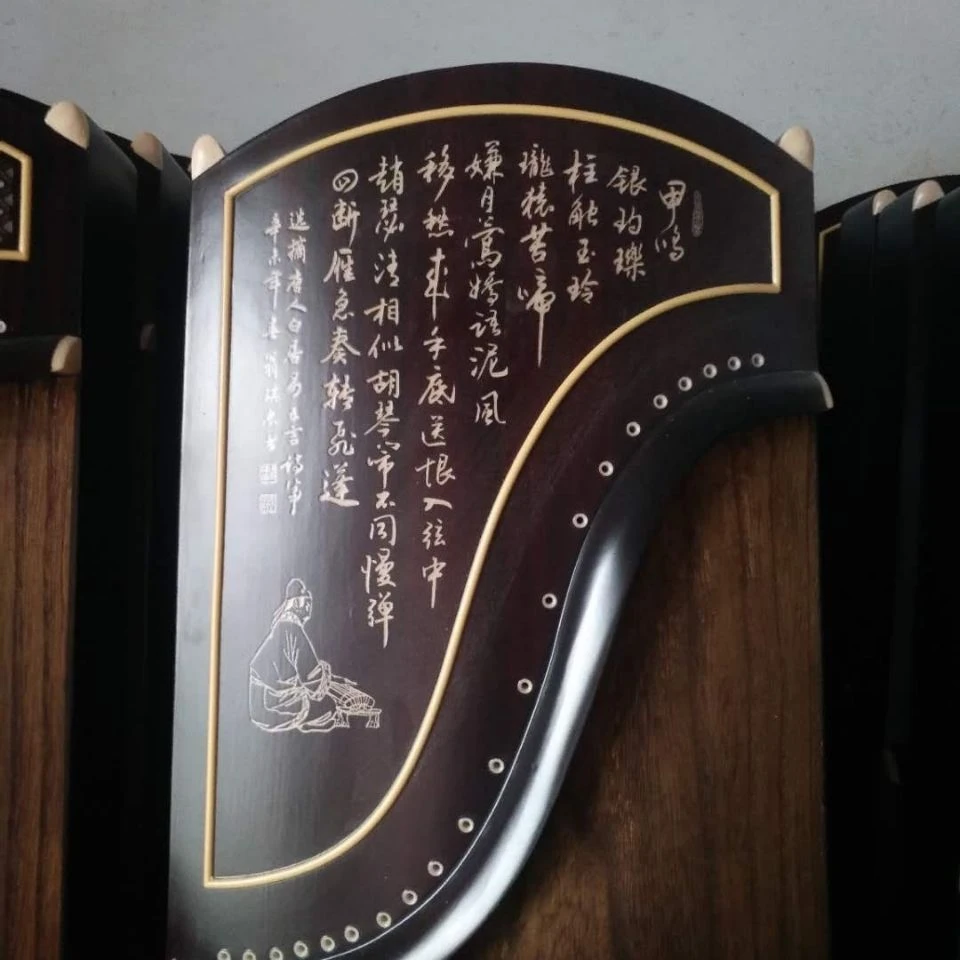 【演奏古筝】厂家直销初学者入门实木专业演奏成人儿童自学考级