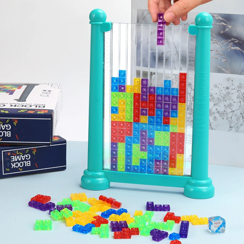 儿童早教益智玩具拼装3d立体创意水晶方块智力开发拼图思维训练