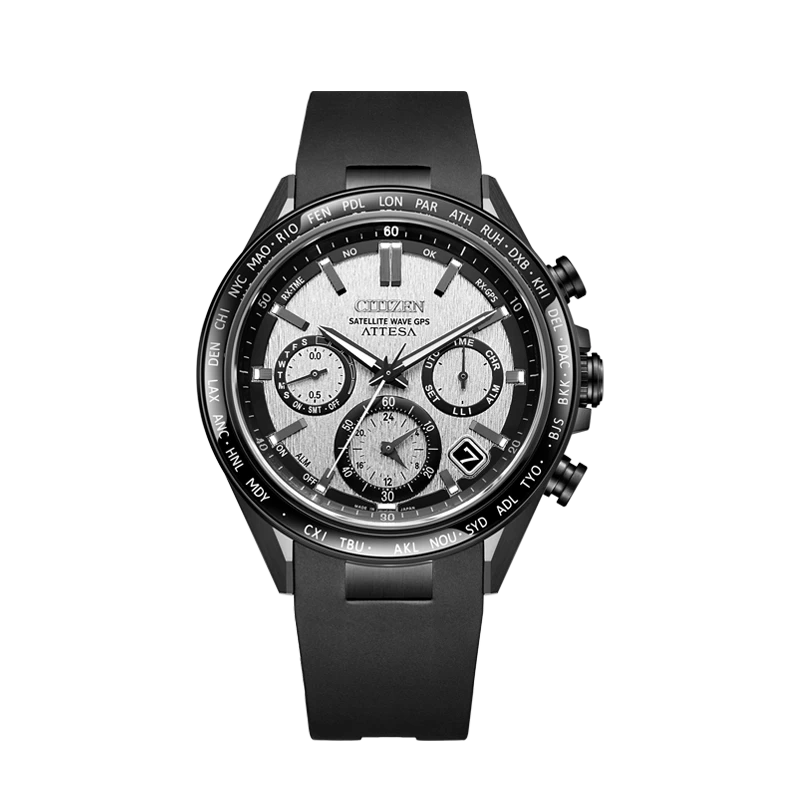 Citizen/西铁城舒博钛多功能光动能卫星对时男士手表CC4055-14H