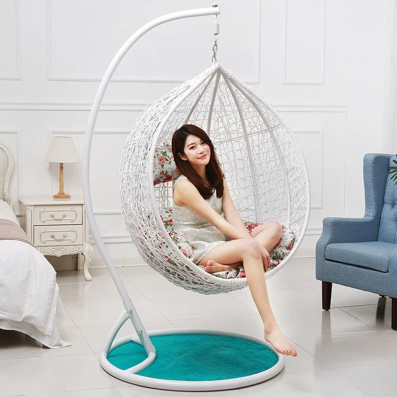 吊椅秋千吊篮藤椅家用休闲懒人室内阳台鸟巢椅懒人吊床摇篮椅摇椅