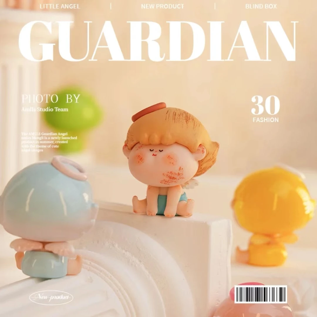 阿玛莉莉丝守护天使萌粒可爱潮玩摆件公仔萌粒盲盒