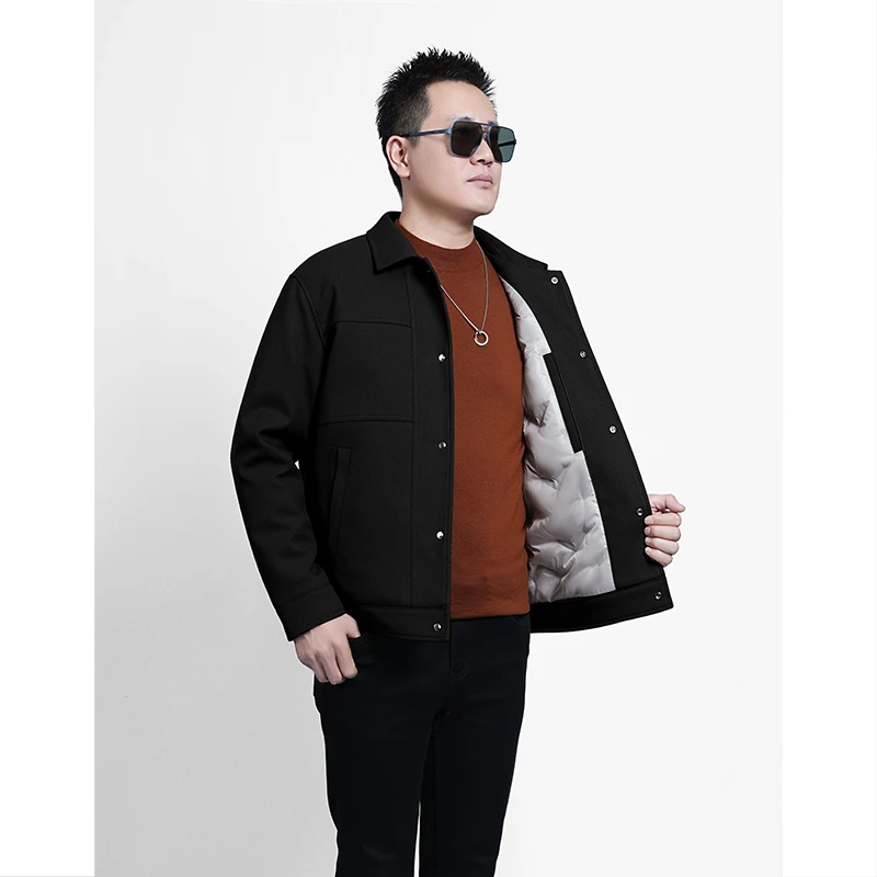 【羽绒夹克外套】羽绒服冬季新款男士加厚保暖有温度不臃肿有风度
