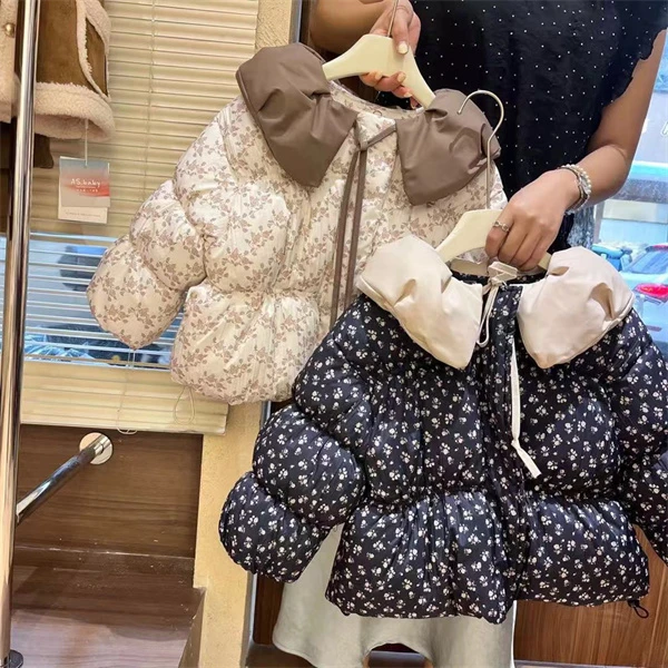 AS·冬~碎花棉服外套9035