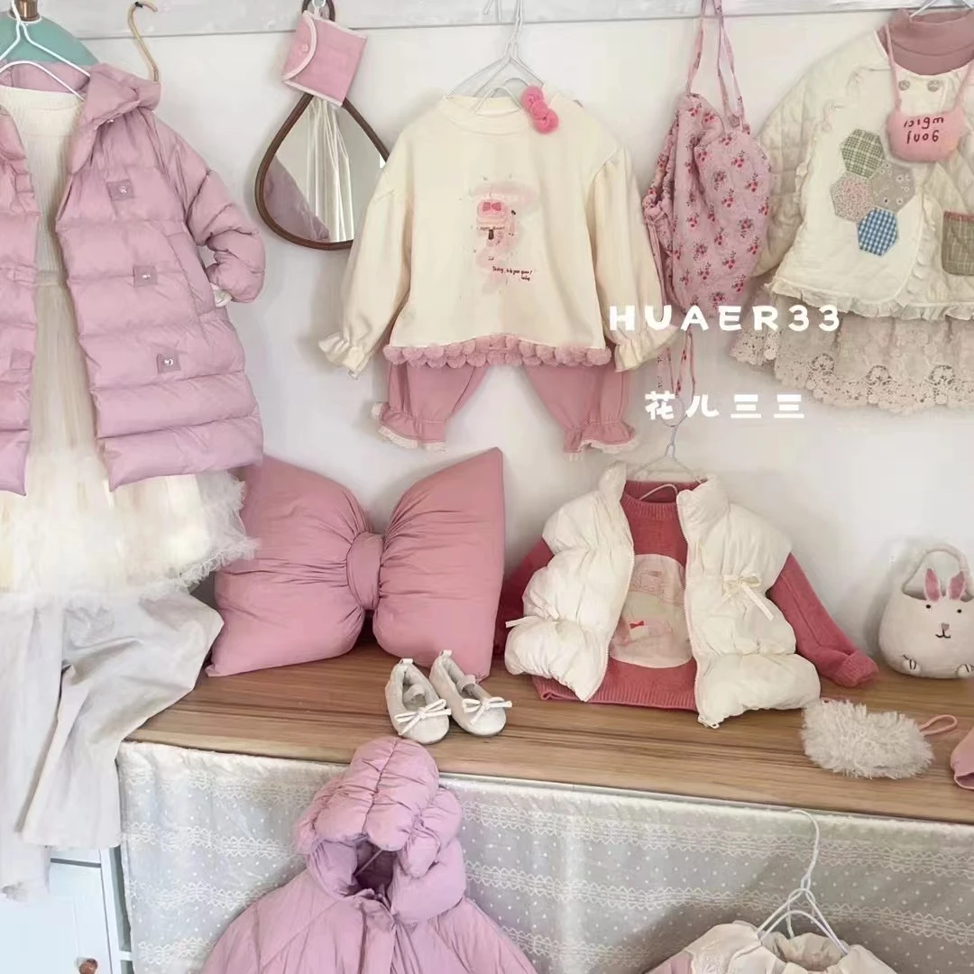 花儿三三·冬~连帽针织毛衣8895