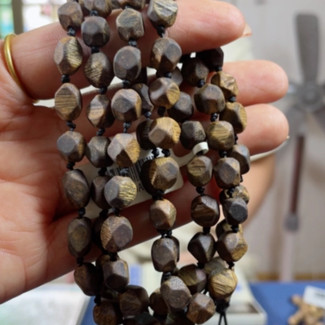 【闪购商品】沉香手串棋楠钻石珠0.7/19克多样性发一