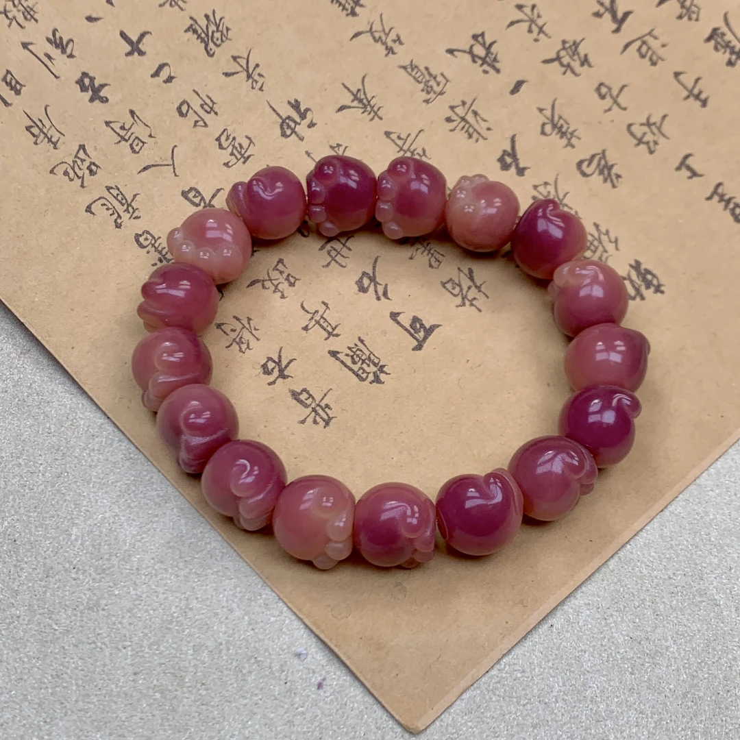 猫爪手串乌梅子酱 原创手作 菩提手串手持