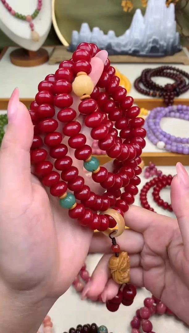 【闪购商品】白玉菩提手串红菩提毛衣链
