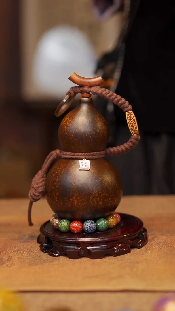 【闪购商品】170  宴禾堂天然大漆酒葫芦148