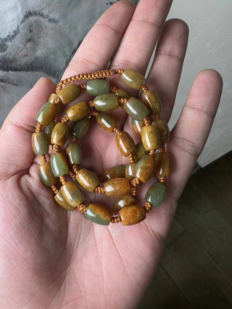 精品析木河磨玉纯手工打造挂坠项链商品多样性随机发货