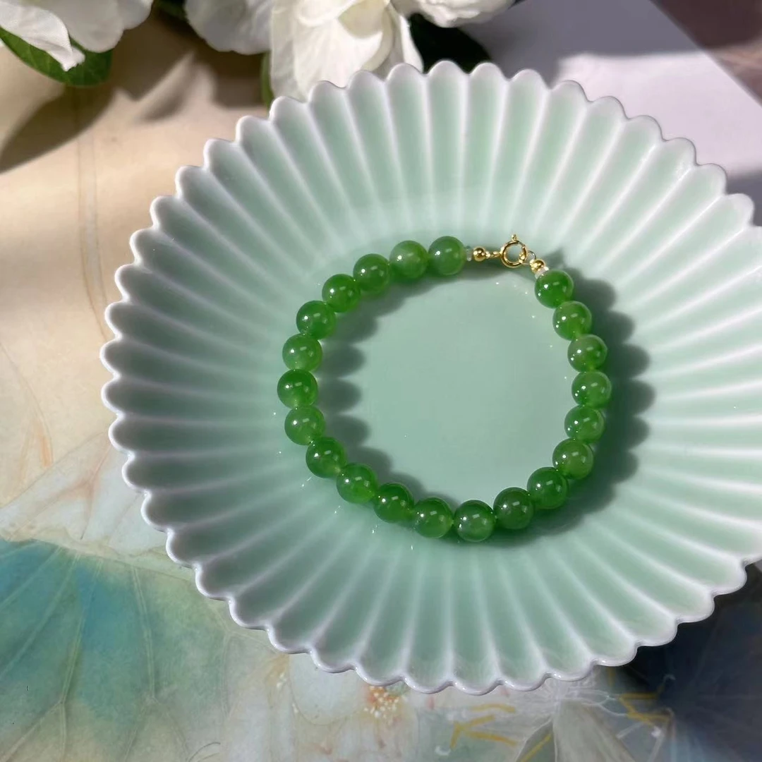 【宝儿臻选】和田玉手串卡7＋mm-GG826-PQ|BHT6