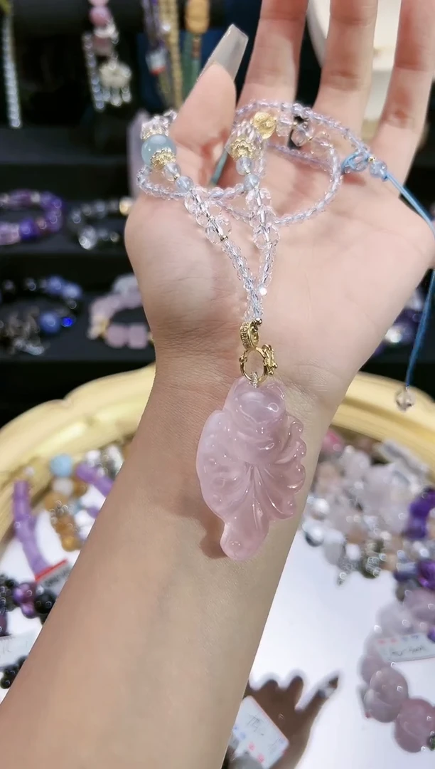 【闪购商品】水晶颈饰未镶嵌72颜色微差多样性发货发其一