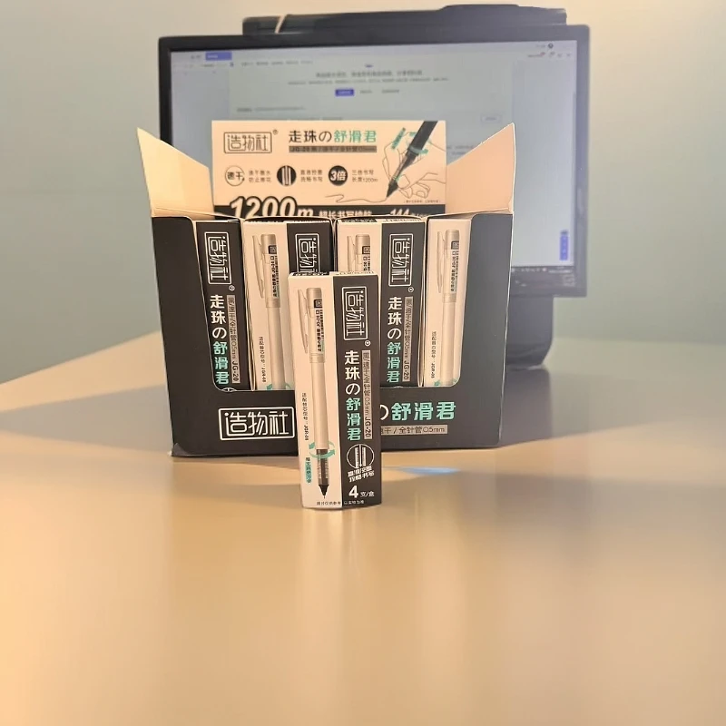 政霆造物社JG-20速干直液式走珠笔（4支/盒）