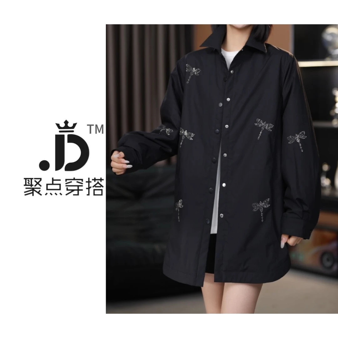 JUDIAN-【蜻蜓衬衫】冬季新款加棉加厚衬衫8jd717283