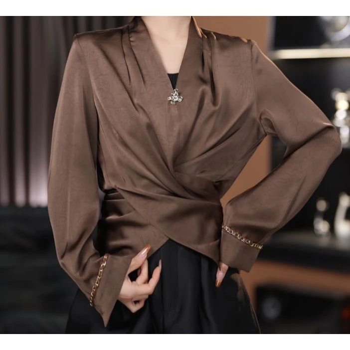 JUIDIAN-气质女王衬衫8jd841159