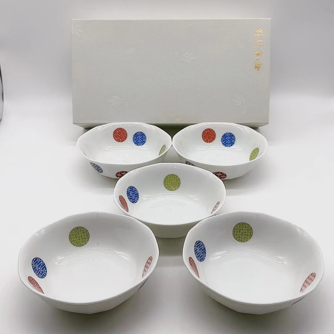 香兰社丸纹图米饭丸日式家用餐具