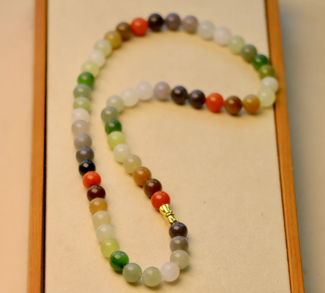 和田玉多宝妈妈链项链颜值爆表.刻在 DNA里的精致