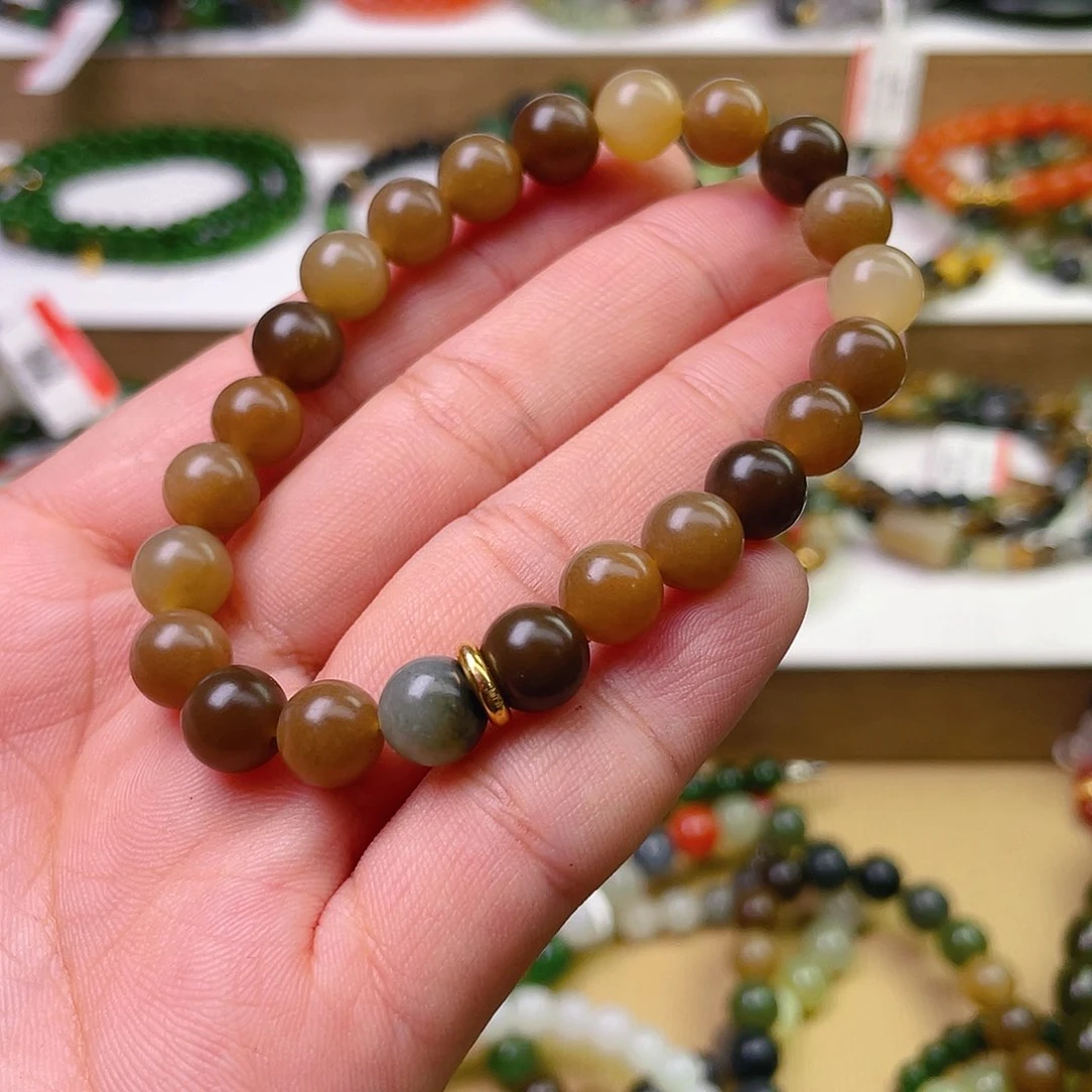 和田玉手串未镶嵌