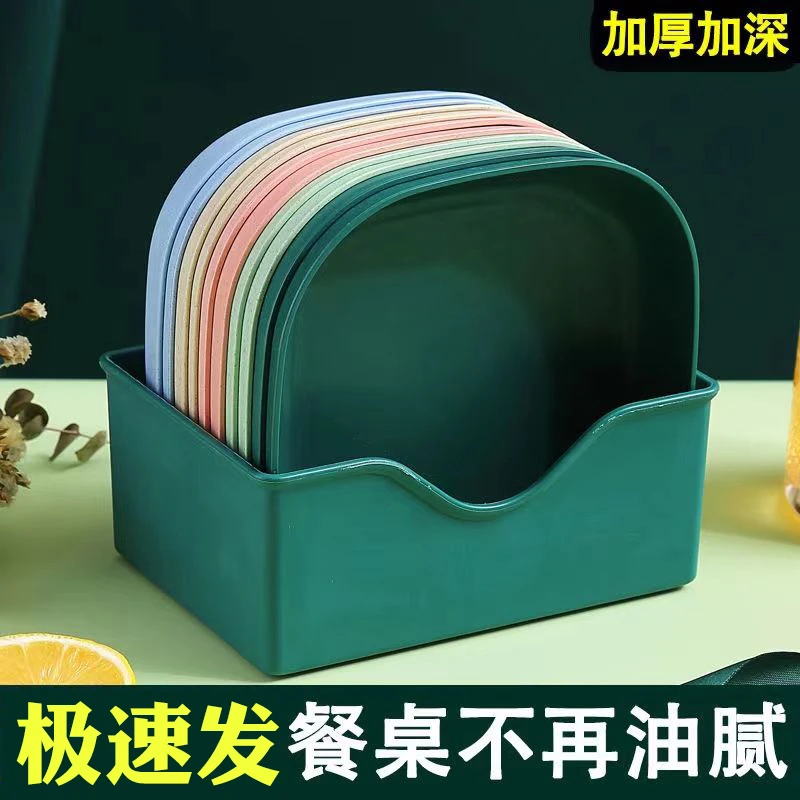 小麦秸秆碟日式餐桌垃圾盘碟吐骨碟家用骨碟骨头碟创意防摔碟子