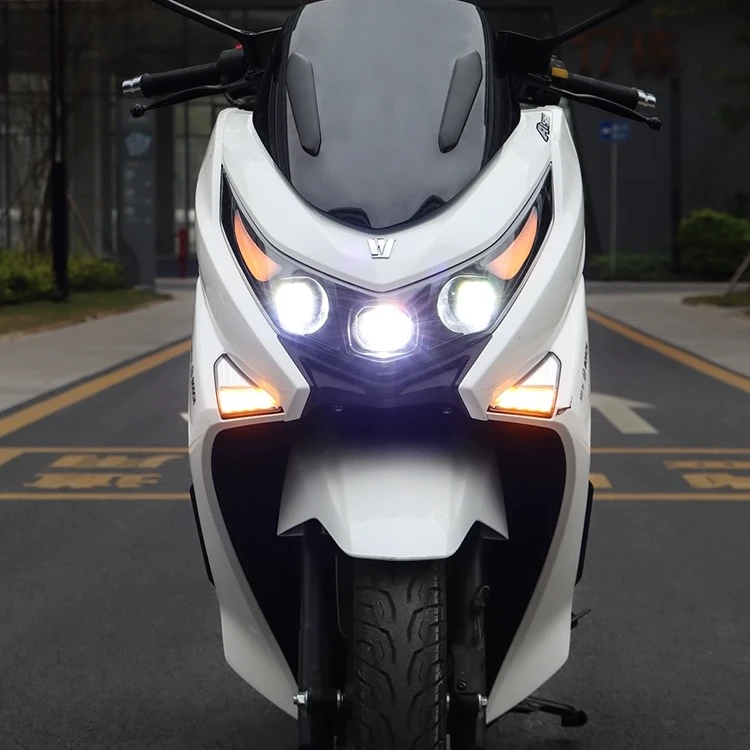 未来之眼适用于豪爵UHR150大灯总成安全雾灯矩阵无损改装远近一体