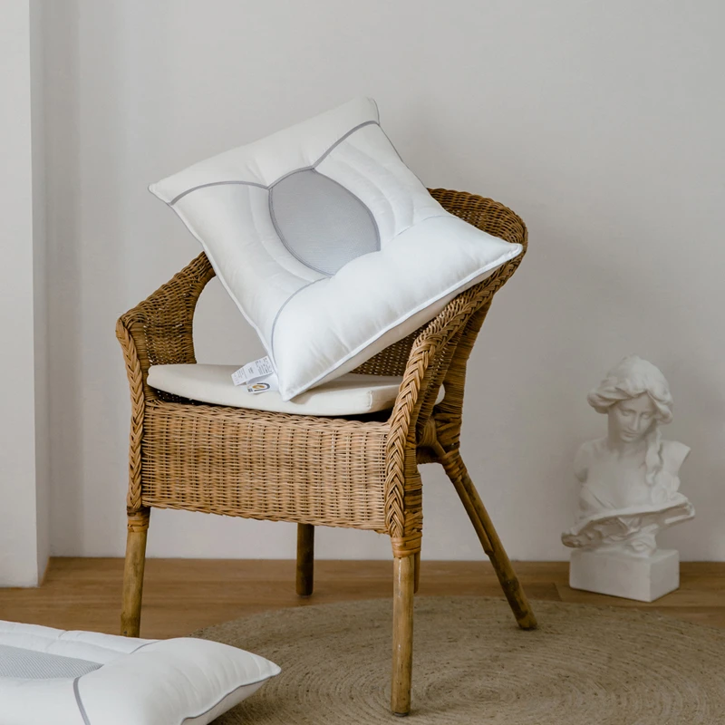 迎时草本花香枕 家用颈椎枕芯 含少量薰衣草 决明子