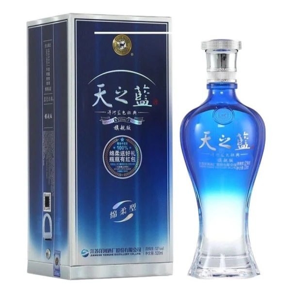 52度洋河蓝色经典天之蓝 520ml/瓶