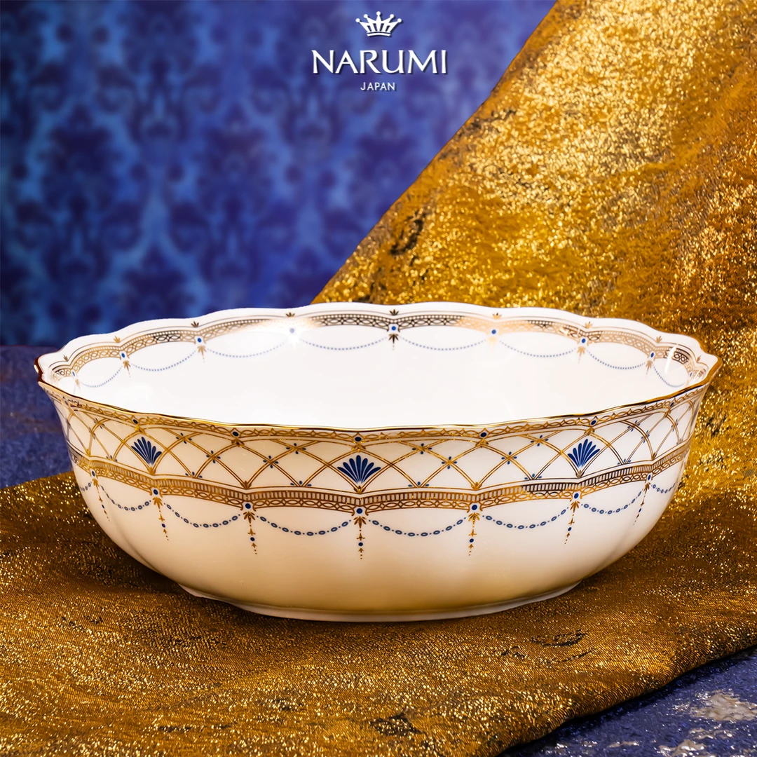 NARUMI日本/鸣海PrimaDonna系列骨瓷碗汤碗23cm汤碗52476-3177