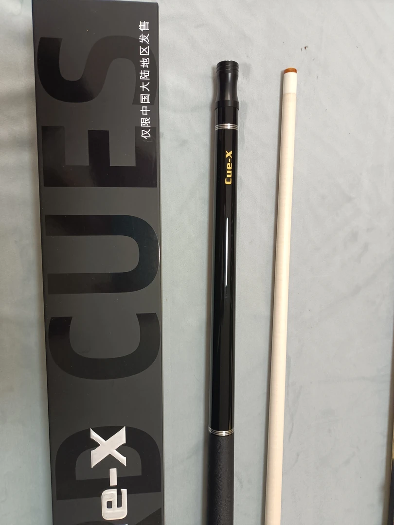 Cue-X银河C-Ⅰ，C-Ⅱ，C-Ⅲ系列中式黑八九球大头台球杆实木科技前节