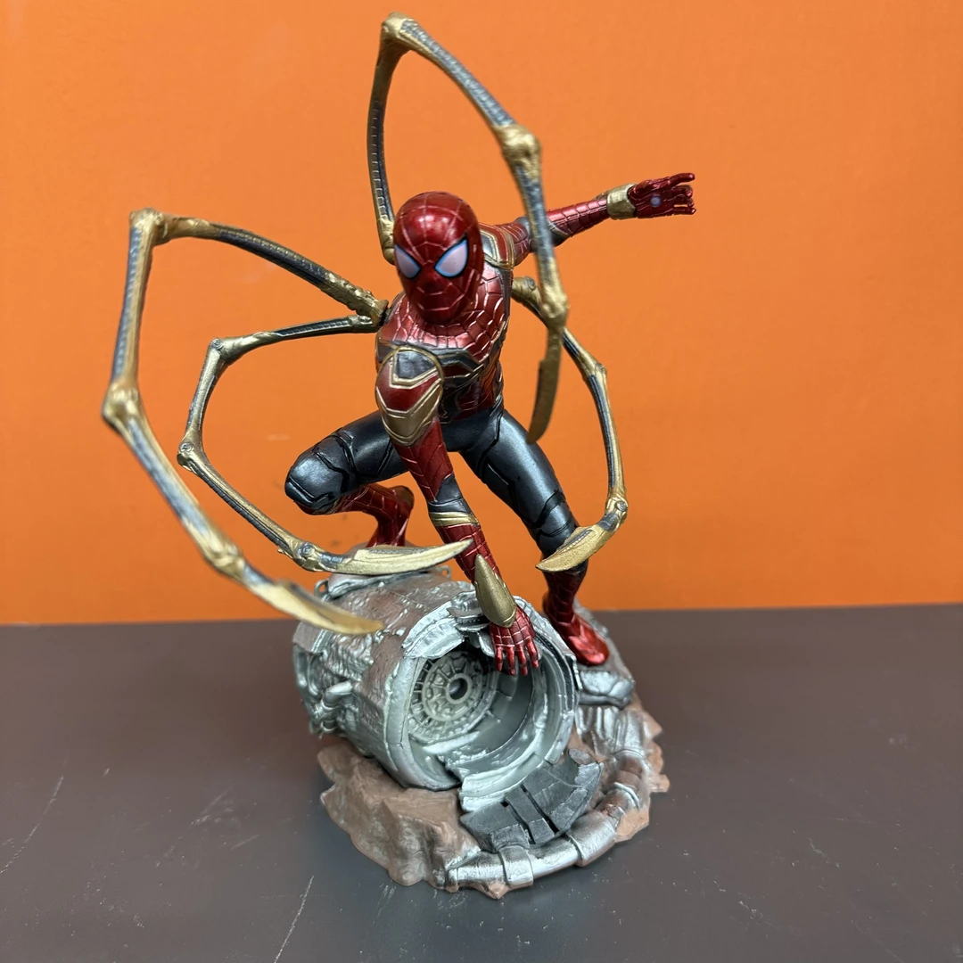 蜘蛛侠 战斗姿态 带彩盒 手办模玩摆件