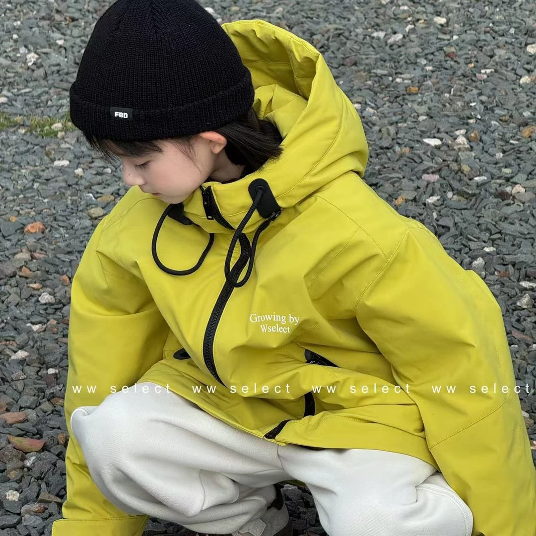 【黑标·柠檬绿】亲子夹棉外套C250