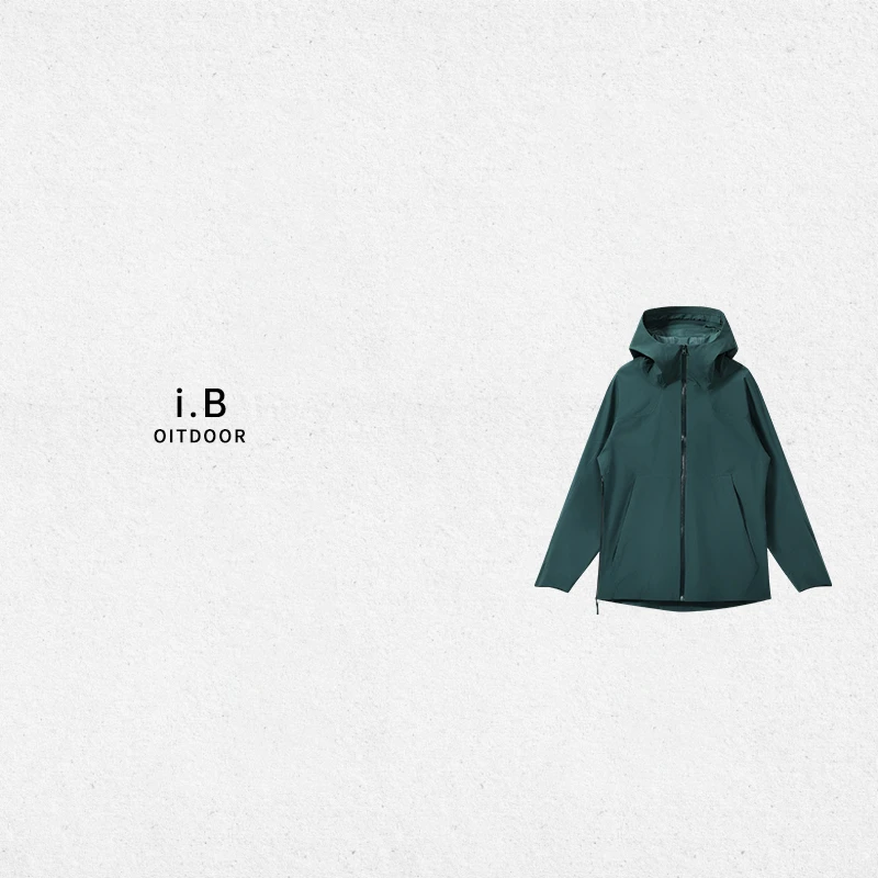 i.B 全热封压胶硬壳冲锋衣