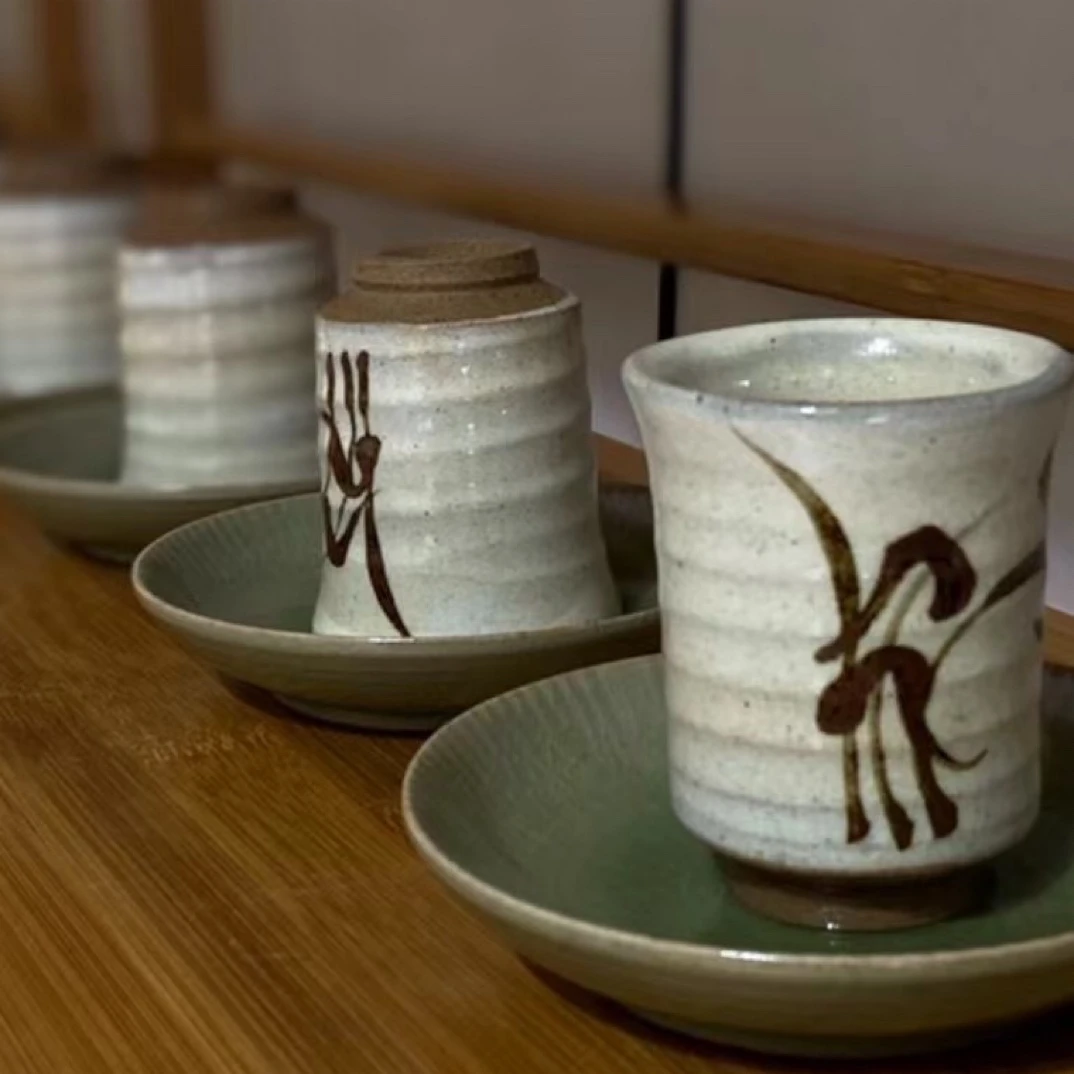 全品陶瓷莲花套组茶具咖啡杯