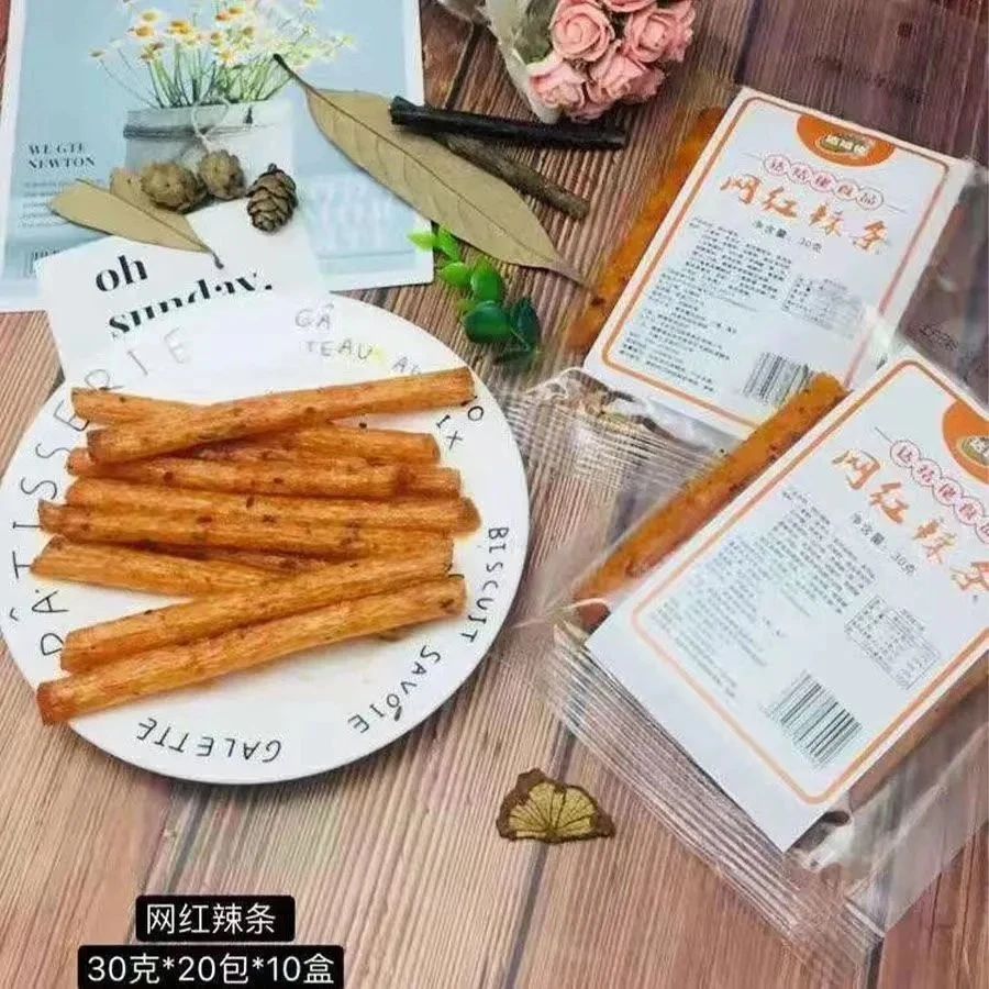 达结佬网红辣条网红零食小吃小时候的味道营养调味面制品净含量