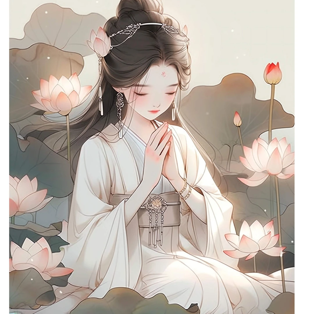 定制-【多色】数字油画人物动漫卡通风景超还原装饰画DIY解压油画