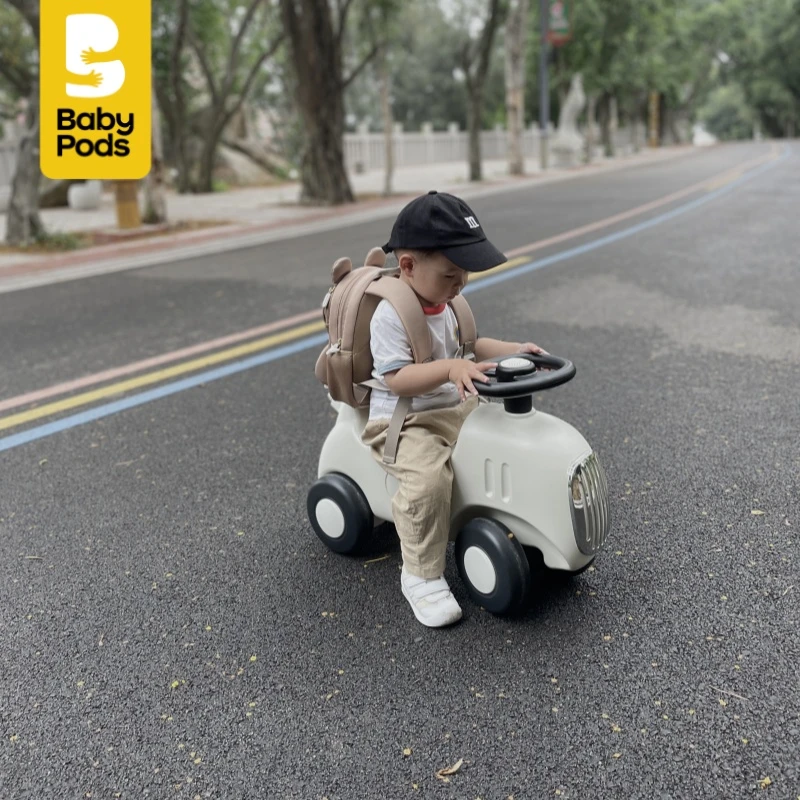 babypods宝宝摇摇马小木马儿童摇马溜溜车二合一婴儿玩具周岁礼物