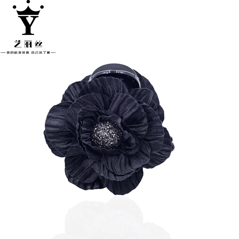 艺丽丝精致高级手工款 [芍药] 8cm抓夹YL318