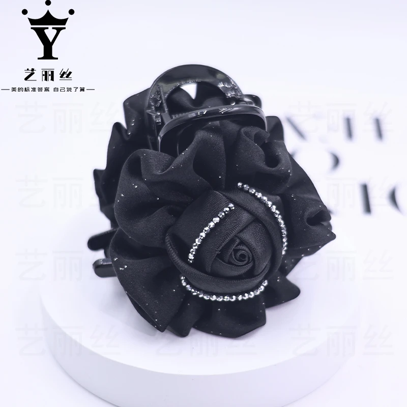 艺丽丝 气质优雅花朵款 [玫瑰花]8cm抓夹 YL575