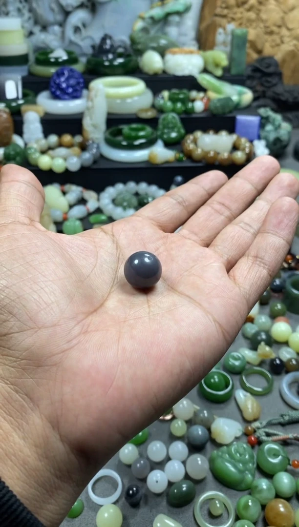 【闪购商品】和田玉单珠未镶嵌卡16