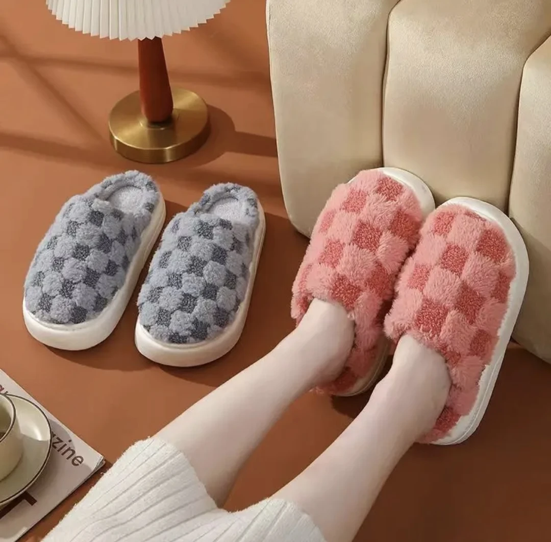 买1送1发两双备注尺码随机发货冬季棉拖鞋Eva加厚鞋底防滑耐磨