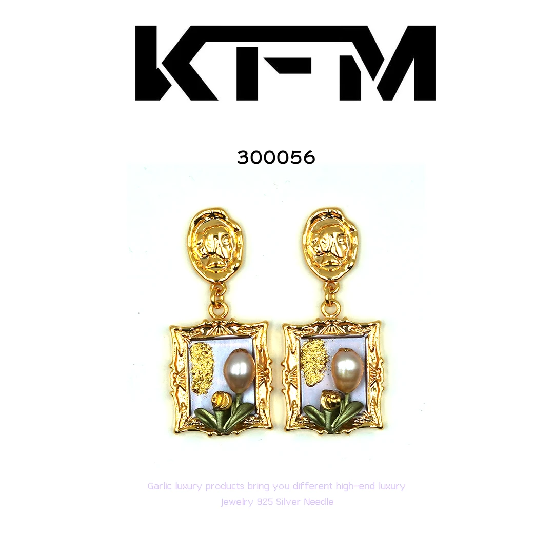 铜合金耳饰 KFM耳饰~300056..
