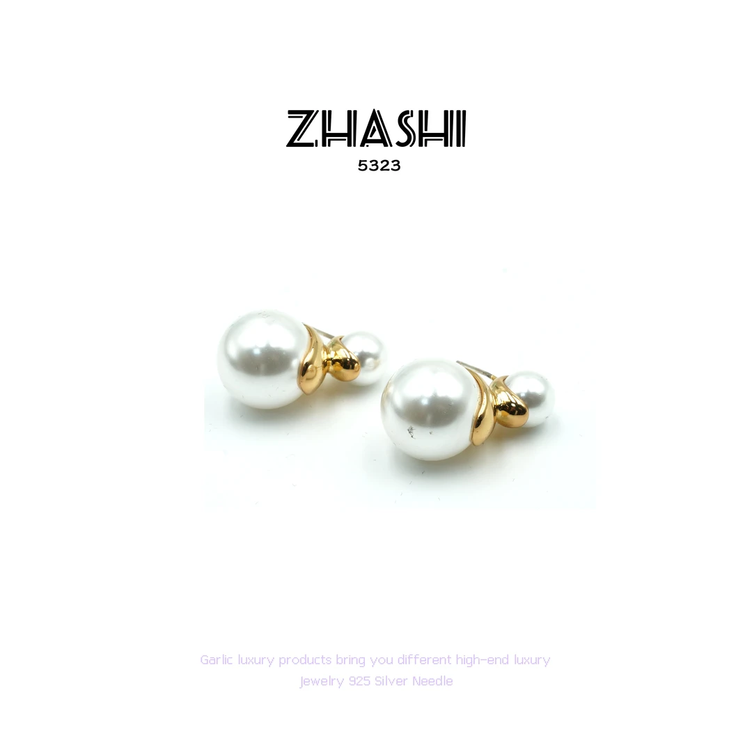 铜合金耳饰 设计师款耳饰~5323