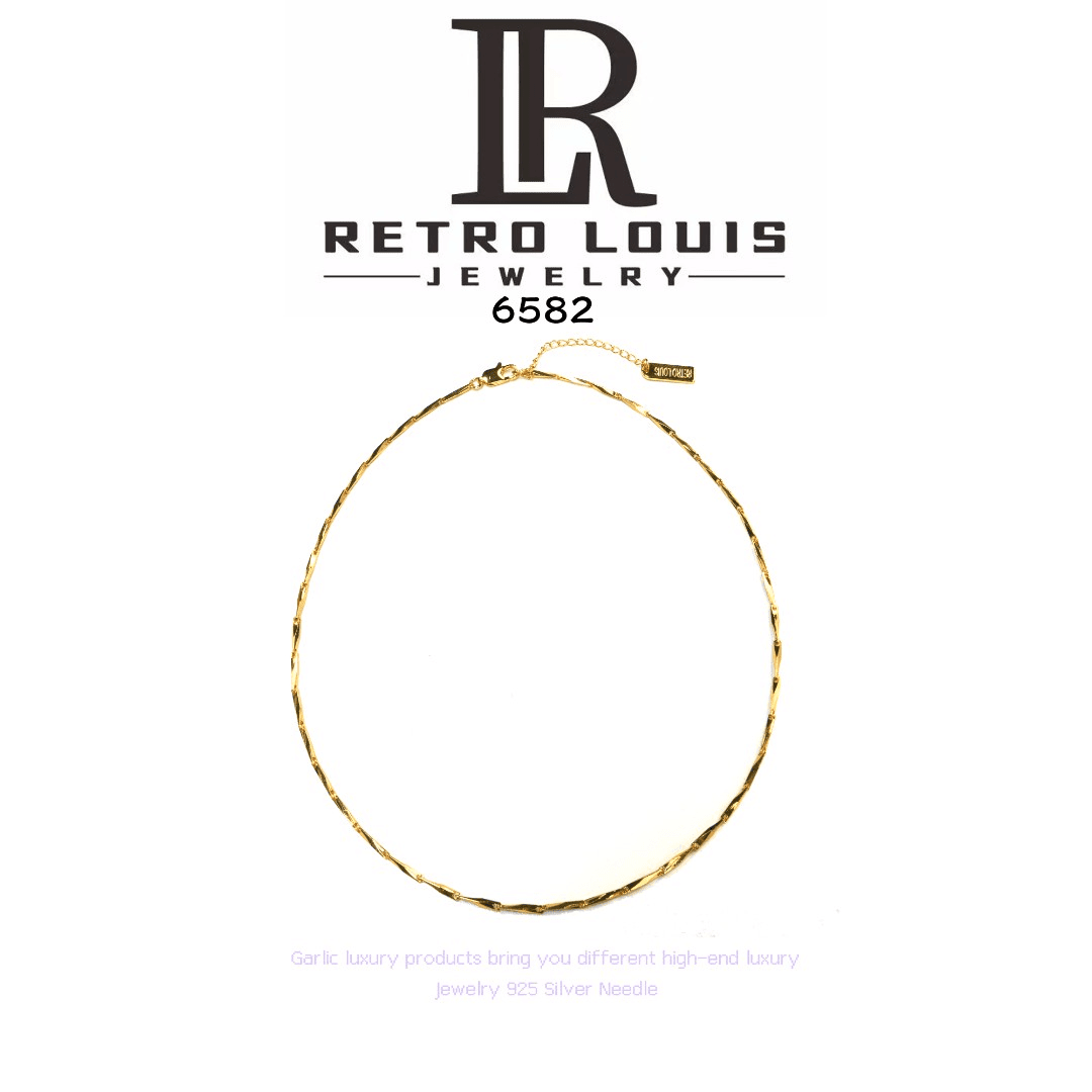 铜合金项链 设计师款项链~6582