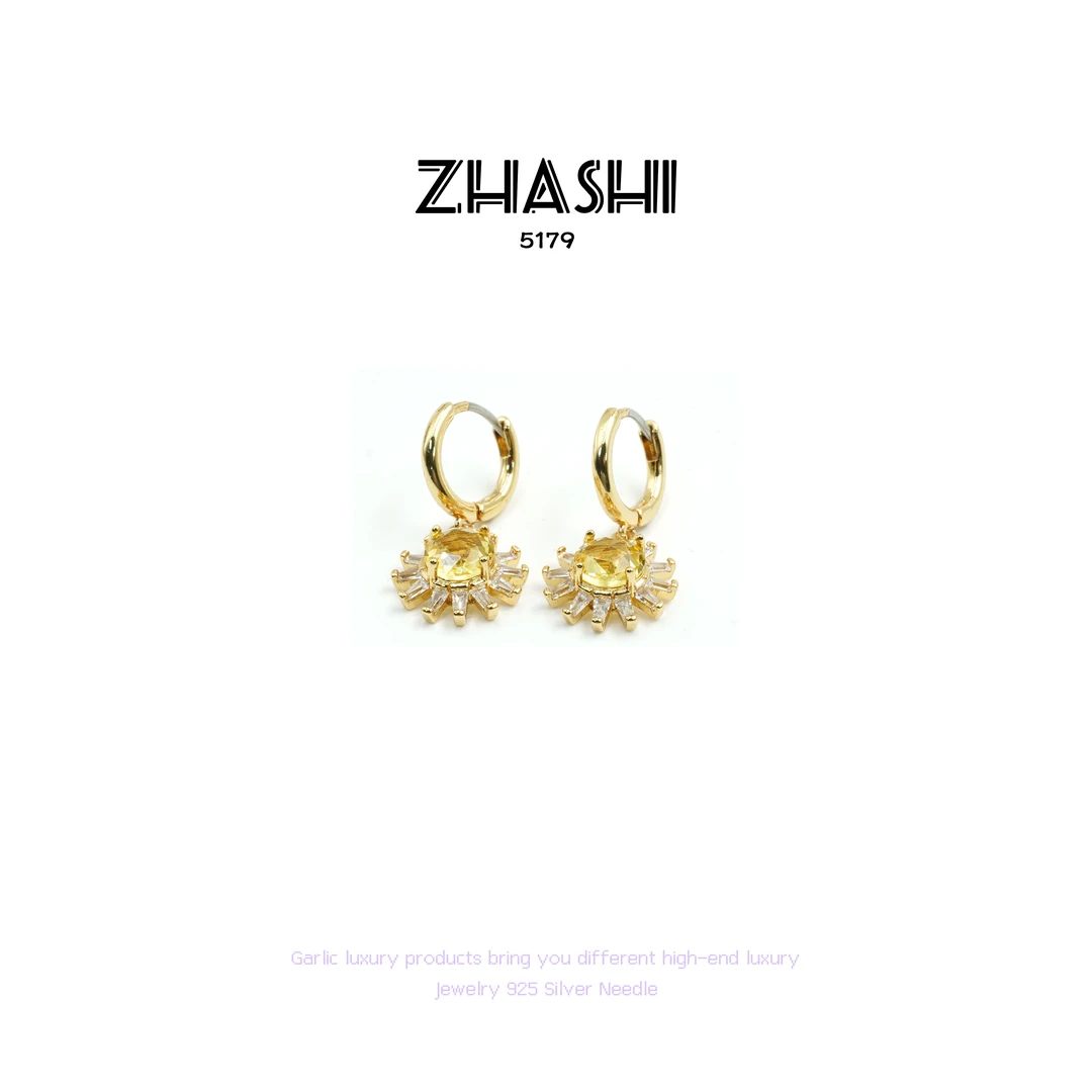 铜合金耳饰 设计师款耳饰~5179